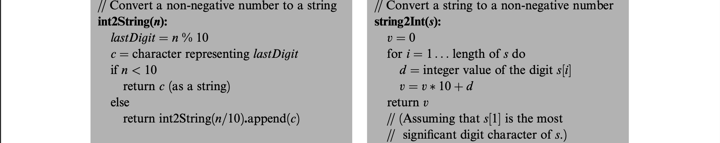 String Representation